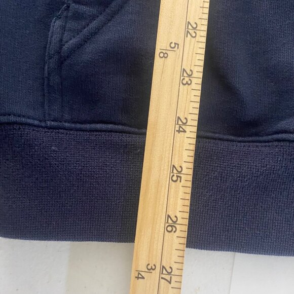 Vintage L.L.Bean Full-Zip Sweatshirt Mens Size L‎ Blue Heavyweight Utili - Picture 7 of 8